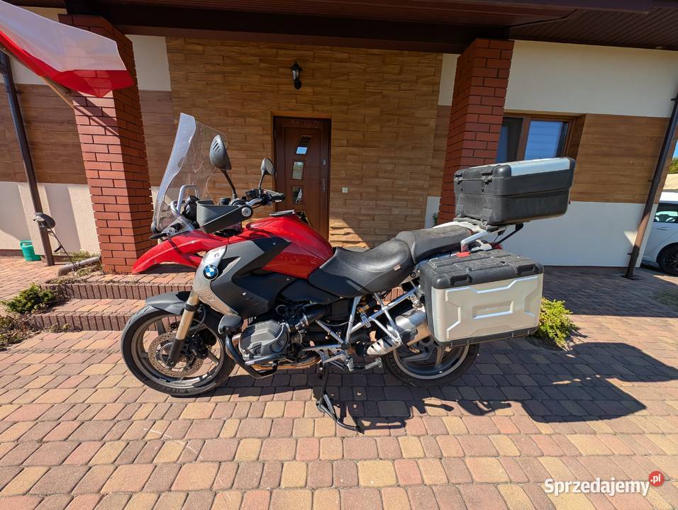 BMW R1200GS motocyklisty super stan bezwypadkowy elektryczny starter
