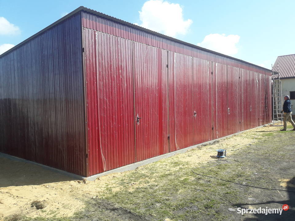 Magazyn Rolniczy Garaż Blaszany GrzywStal Mława sprzedam