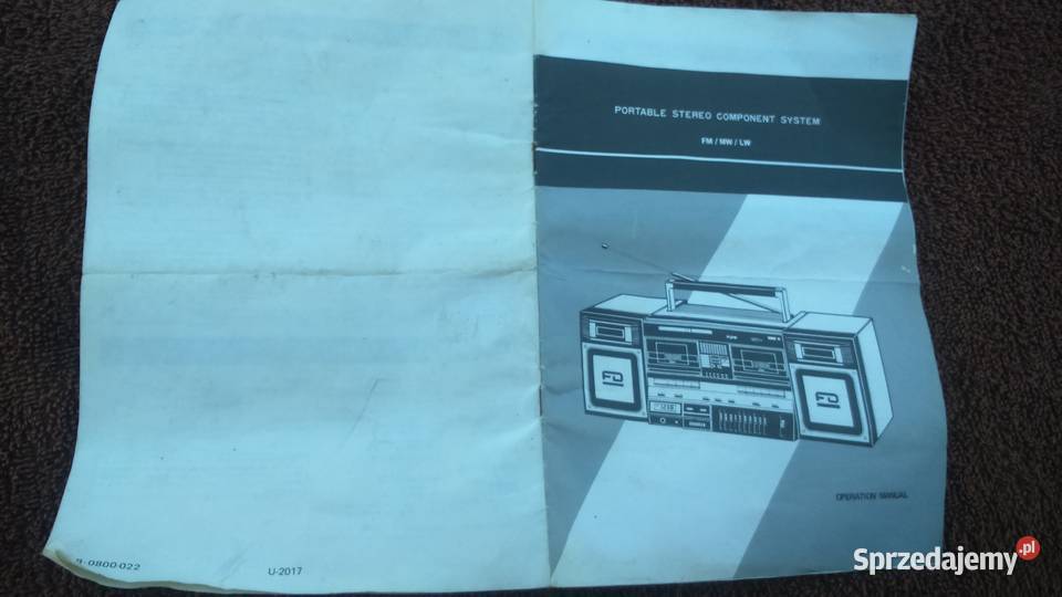 Instrukcja Kensonic International Retro kujawsko-pomorskie Tuszkowo