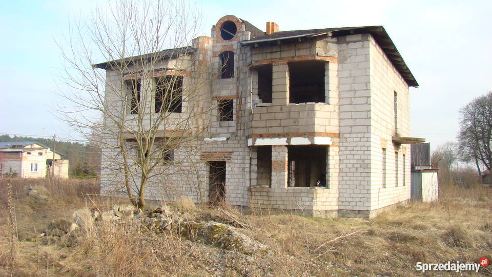 Żołędowo Bydgoszcz budynek w surowym duża działk kanalizacja Żołędowo