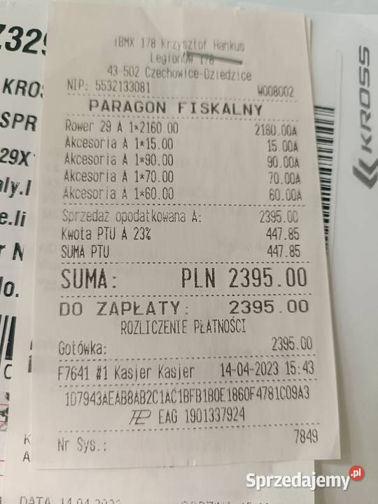 Rower górski Kross Esprit 31 Wilkowice