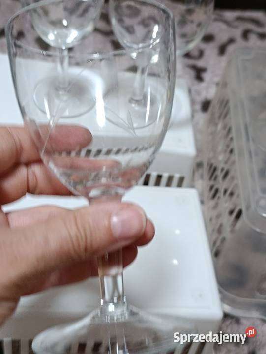 kieliszki np do wina Poznań sprzedam