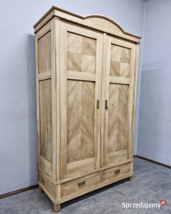 Dębowa szafa ludwikowska ponad 100letni antyk 2 Marki