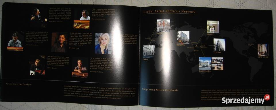 Yamaha Premium Pianos CF S Series catalog