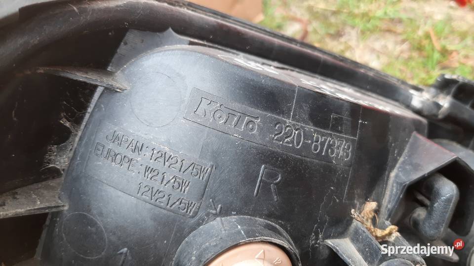 lampa tylna prawa Mitsubishi Galant VIII sedan osobowe Dębno sprzedam