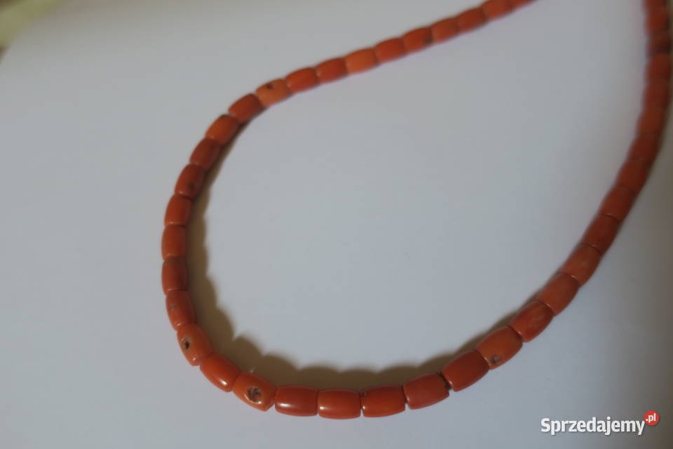 Naszyjnik korale efektowne owale Brwinów