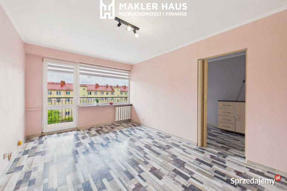 3pokojowe mieszkanie z dużym balkonem w SM balkon Sprzedaż