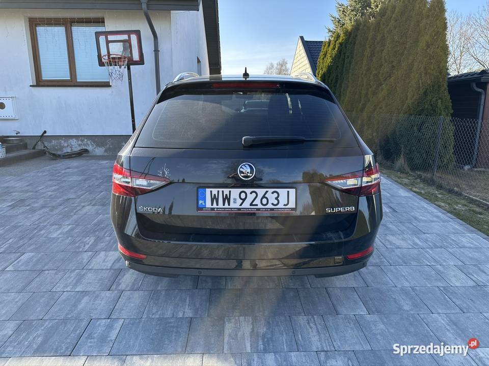 Skoda Superb asystent pasa ruchu Superb Biała Podlaska