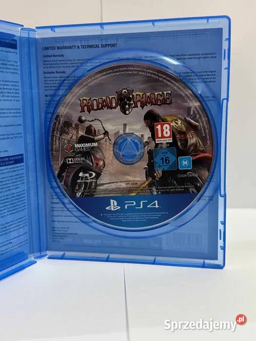 GRA ROAD RAGE SONY NA 4 PLAYSTATION 4 ENG WERSJA Śrem