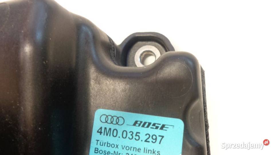 AUDI Q7 4M GŁOŚNIK DRZWI BOSE LEWY PRZÓD osobowe Rakoniewice