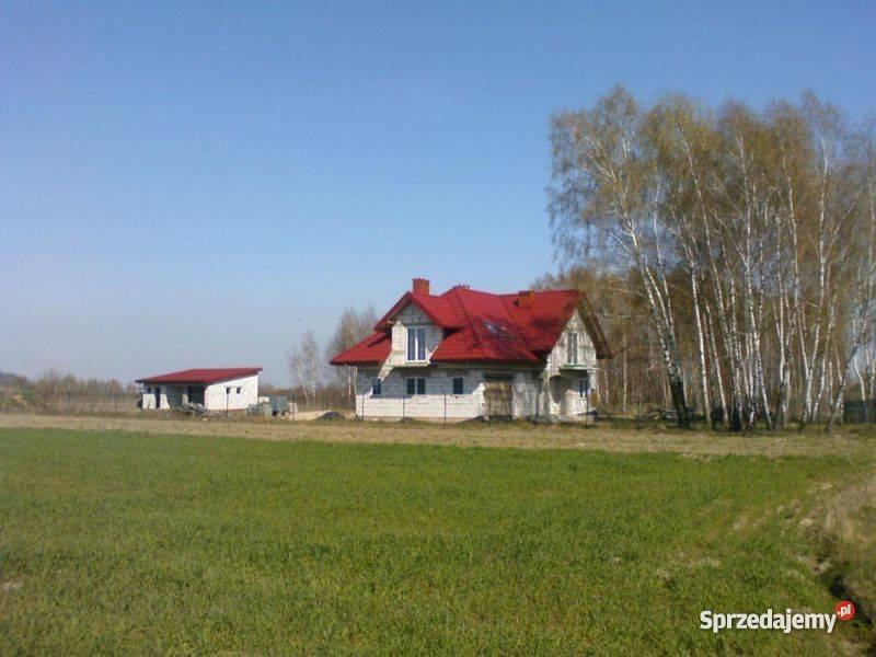 dom w Cempkowie surowy zamknięty z działką 3920m2 mazowieckie Cempkowo sprzedam