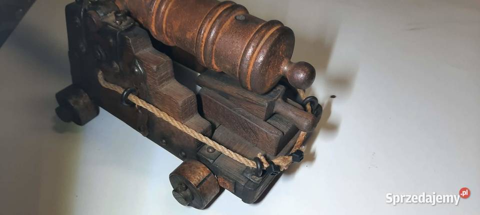 Model angielskiej armaty morskiej z XVIII wieku mazowieckie Warszawa
