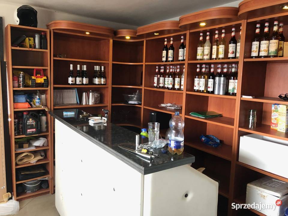 Meble regały sklepowe podświetlane