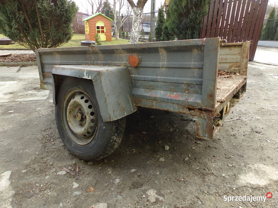 Przyczepka SAMPOZOSTAŁOŚCI zarejestrowana OC DMC małopolskie