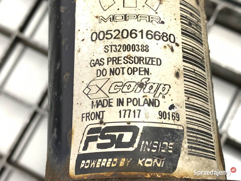 AMORTYZATOR PRAWY PRZÓD FIAT TIPO 14 00520616680