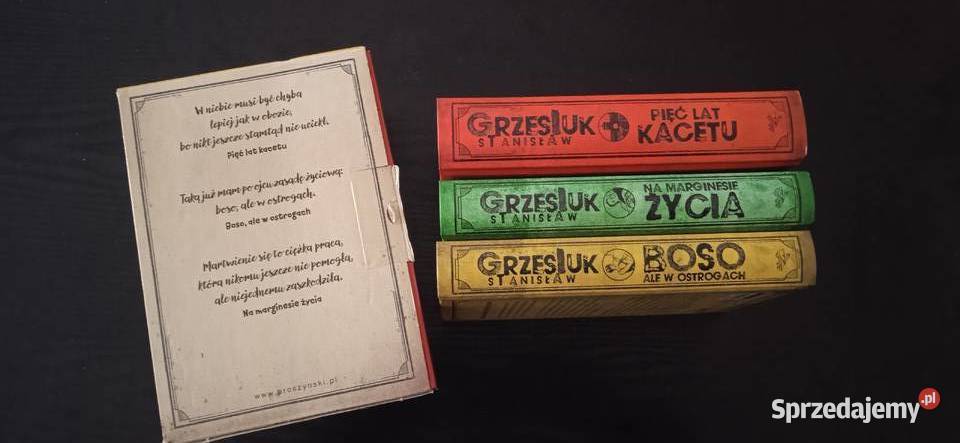 Kultowa Trylogia Grzesiuka Pierwsze WydanieBez Zielona Góra