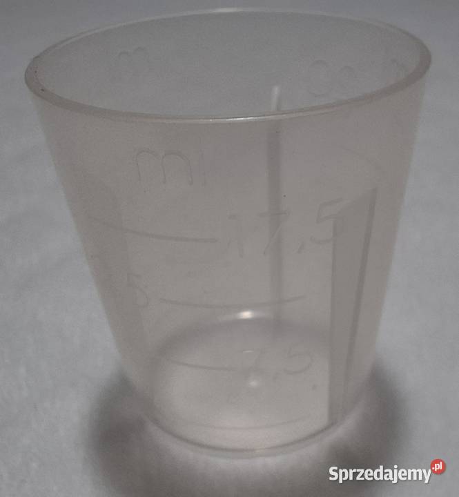 Kieliszek plastikowy miarka ml 120ml 35x4 Czeladź