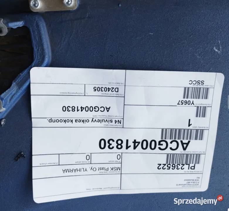 Valtra plyta boczna boczek pod maske ACG0041840 Łowicz