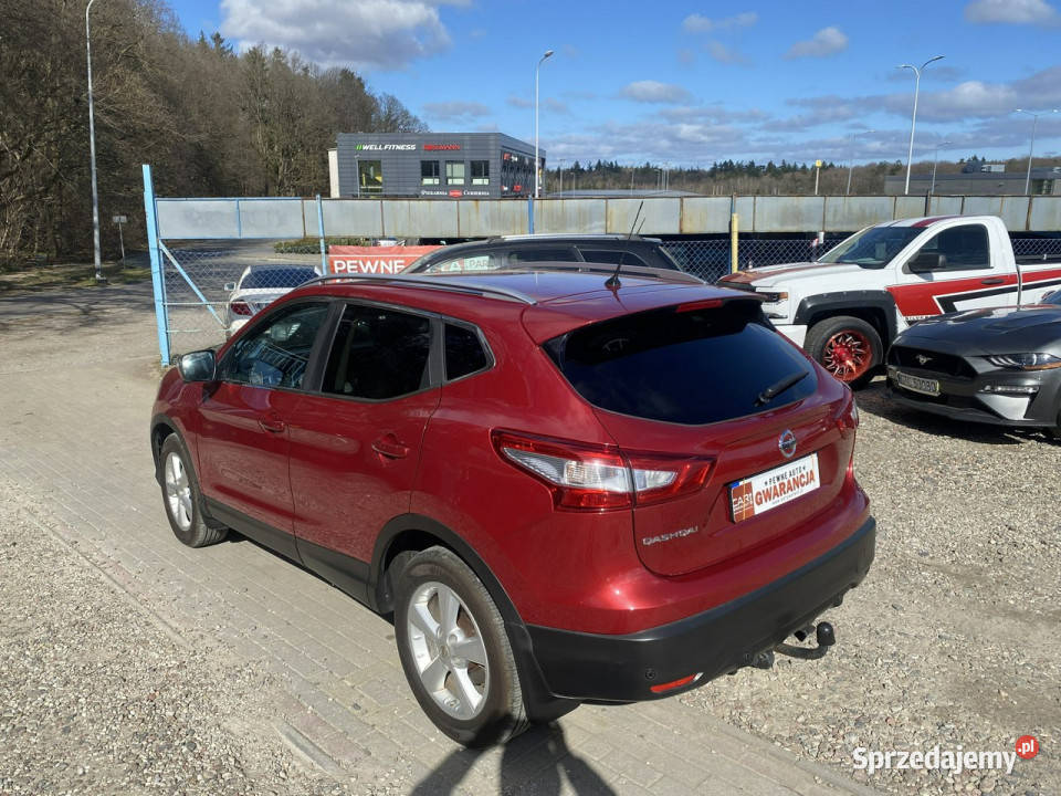 Nissan Qashqai 12 i turbo 115 Tekna skóry ledy SUV Motoryzacja Gdańsk