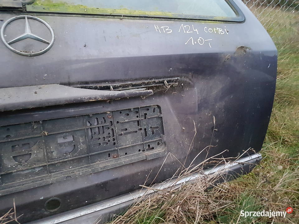 MERCEDES 124 KOMBI KLAPA TYL SZYBA TYL LISTWA Turek