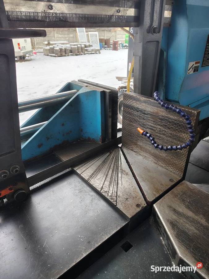 Półautomatyczna hydrauliczna przecinarka taśmowa Łódź