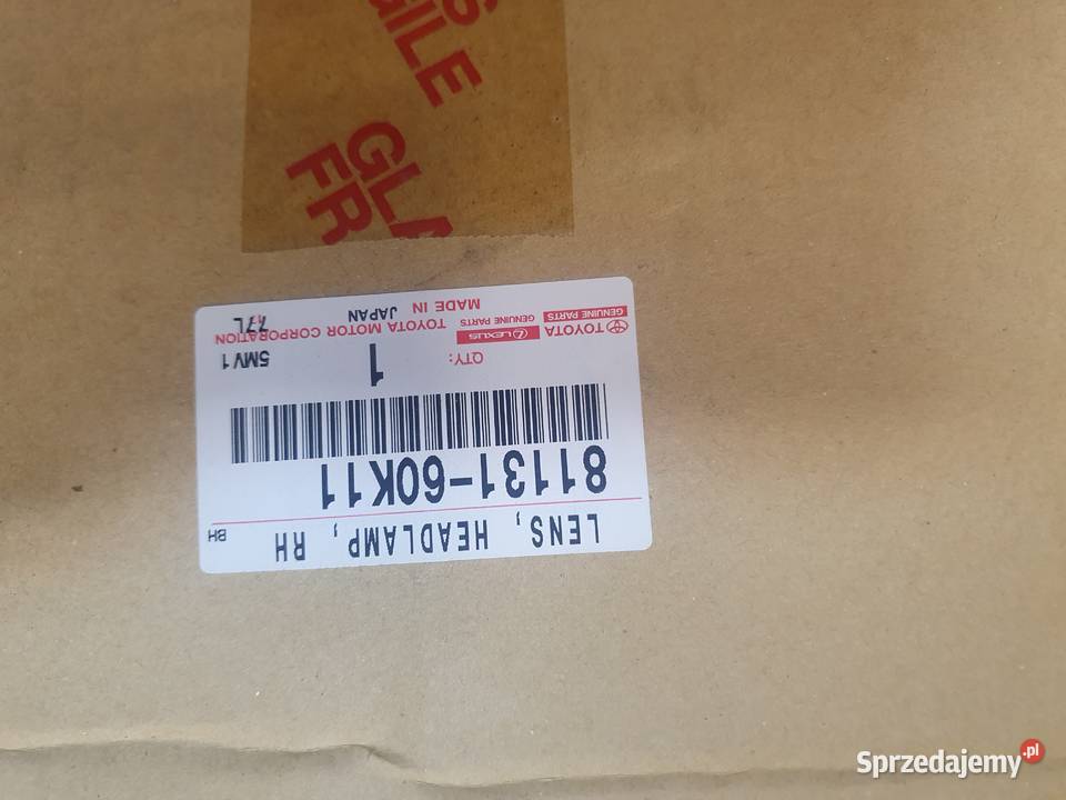 Toyota Land Cruiser Klosz lampy przed prawej Konin