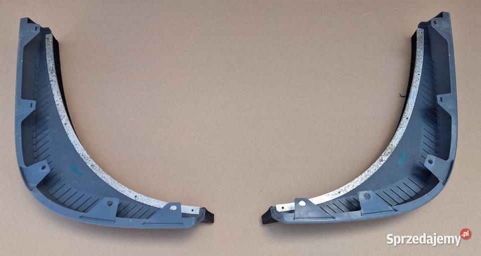 VOLVO FH5 FH 5 SPOILER ZDERZAKA DOKŁADKA Z GUMĄ Bieleń
