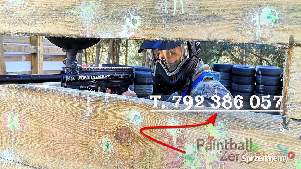 PAINTBALL Trzciel imprezy kawalerski panieński Sporty strzeleckie i myślistwo