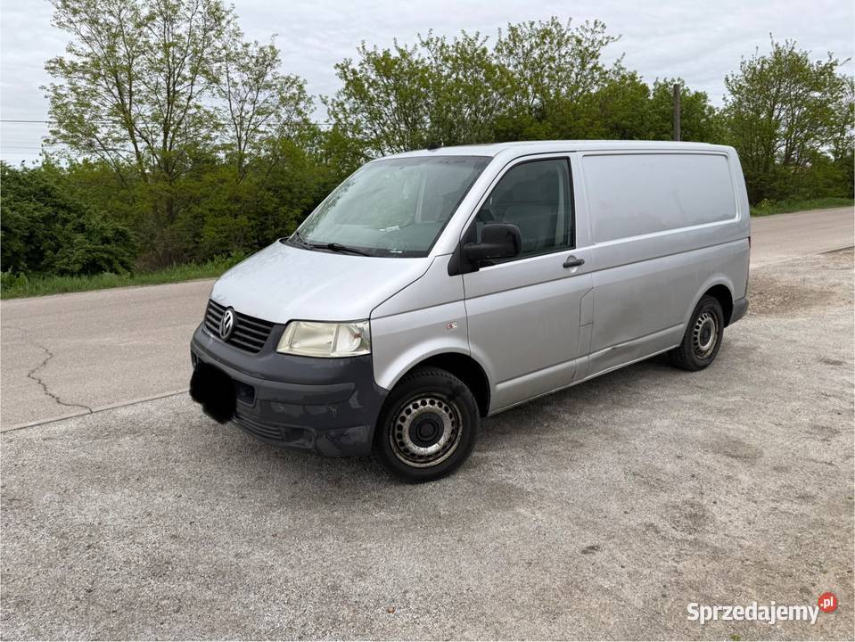 Transporter T5 19 TDI 102 2009r ASR (kontrola trakcji) Ciechanów