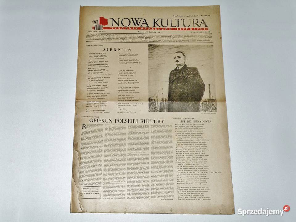 Nowa kultura tygodnik społecznoliteracki z PRL Bydgoszcz