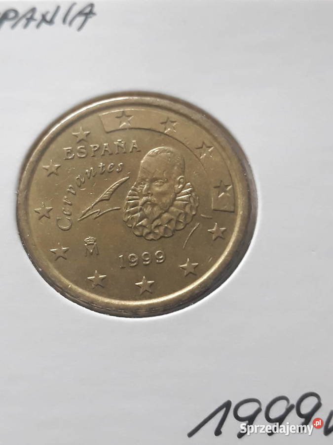 50 Eurocentów Hiszpania 1999 r Konin