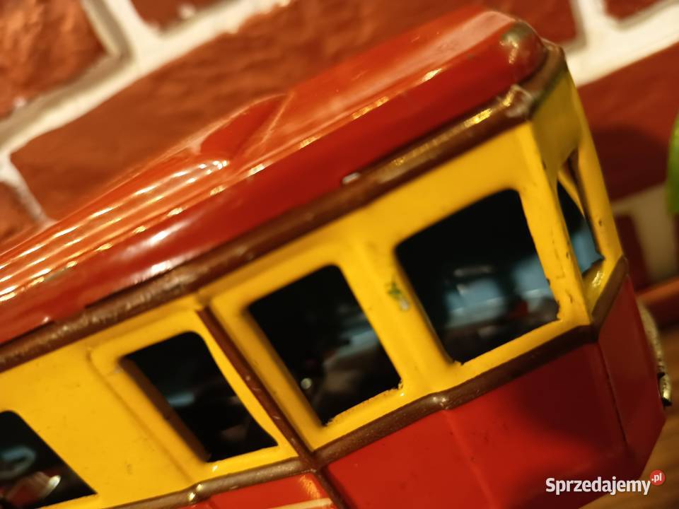 Zabawka VINTAGE PRL Metalowy Wagonik Tramwaj Pozostałe Bydgoszcz