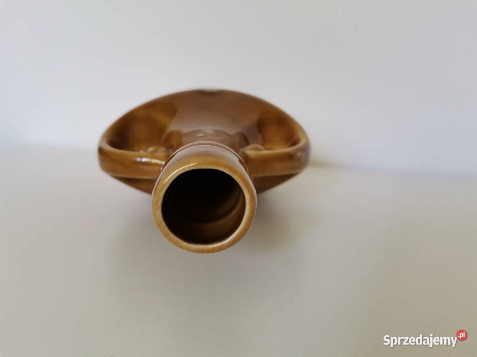 Stara butelka Kremogen Pudliszki 1920 porcelit Katowice