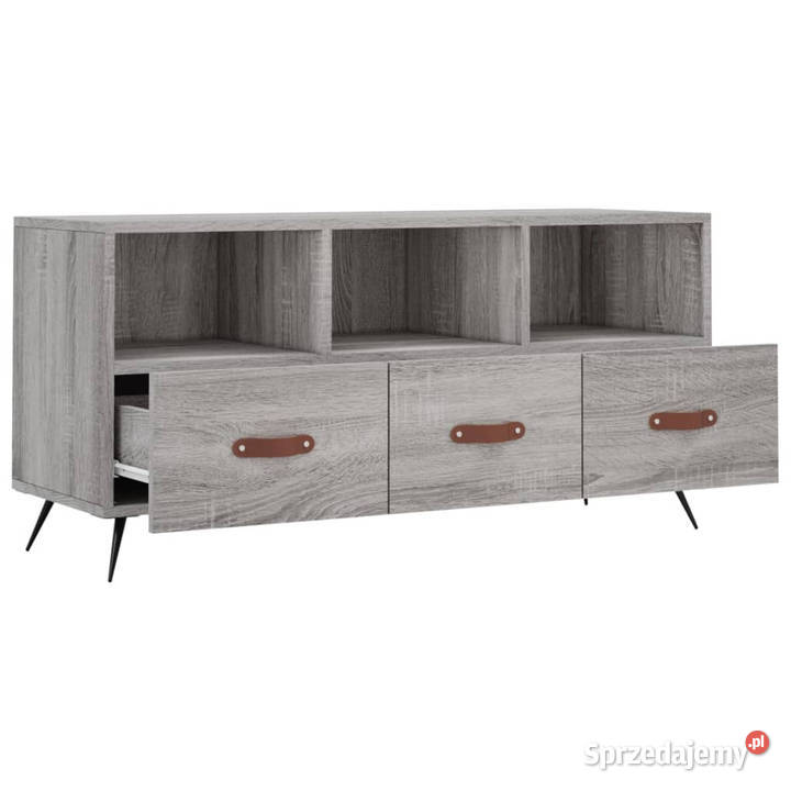 Szafka pod telewizor szary dąb sonoma 102x36x50 Warszawa