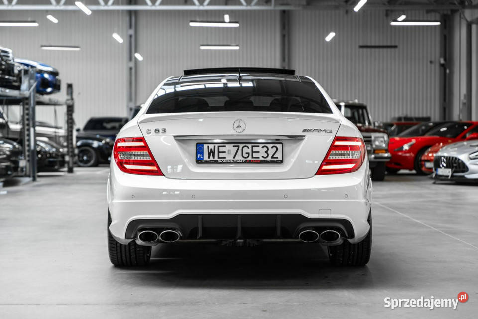 Mercedes C 63 AMG Bezwypadkowy Przebieg 7600 małopolskie