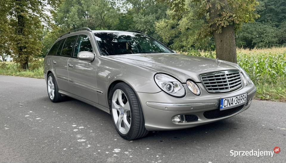 Mercedes benz e320 cdi avantgarde reflektory ksenonowe Klasa E kujawsko-pomorskie Konary