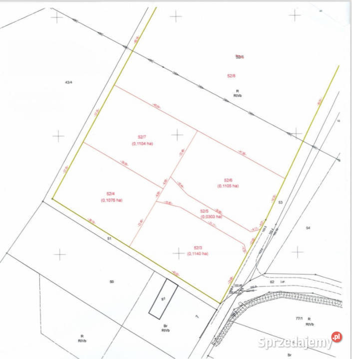 Na sprzedaż działka budowlana 1140m2 Wójtostwo wielkopolskie