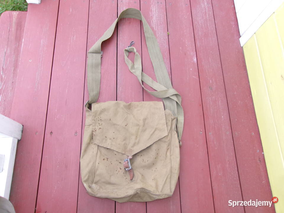 Torba wojskowa z paskiem na ramie Legionowo