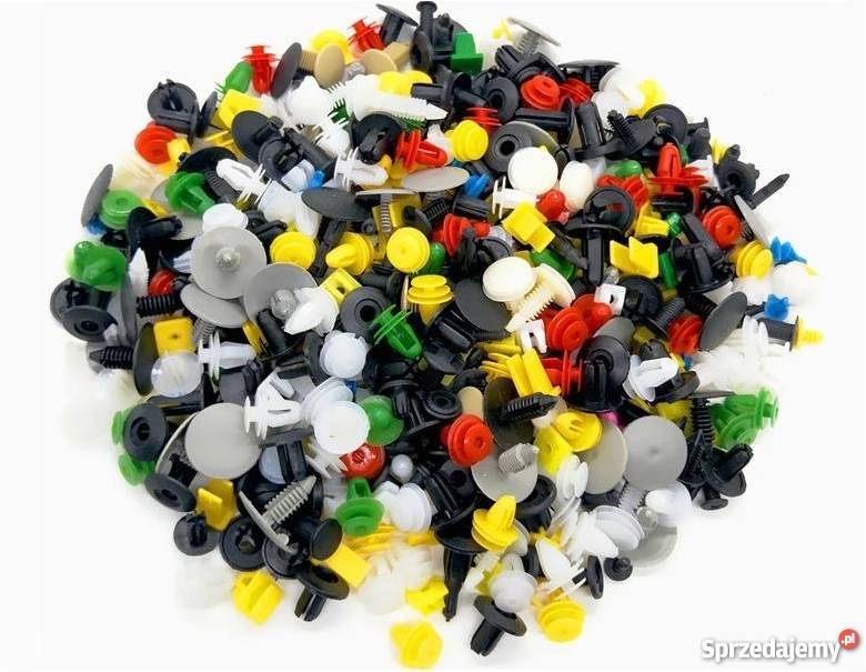 Spinki zatrzaski montażowe mix 500 sztuk HIT Wrocław sprzedam