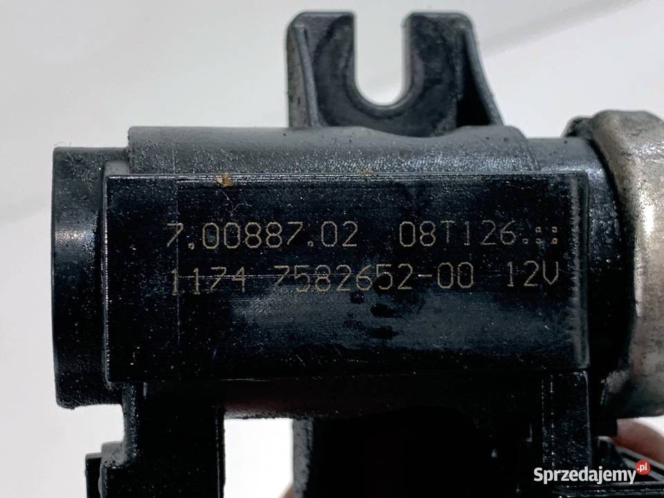 ZAWÓR PODCIŚNIENIA BMW E71 30 306 7582652 Zawory podciśnienia