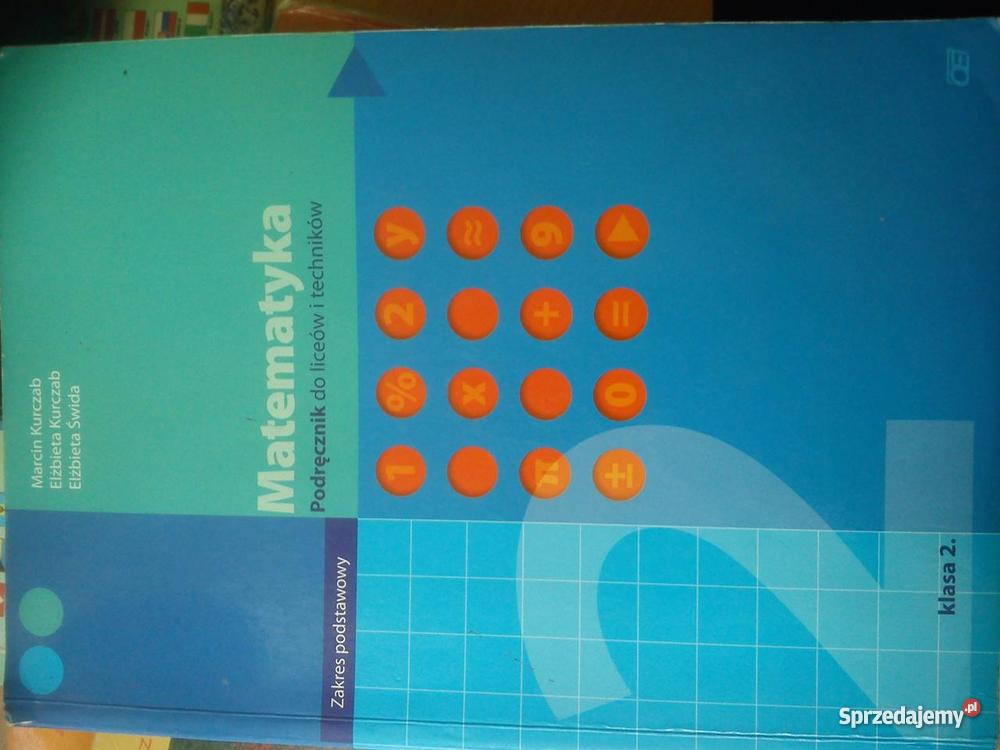 Matematyka klasa 2 podrecznik do liceum i technikum - Sprzedajemy.pl