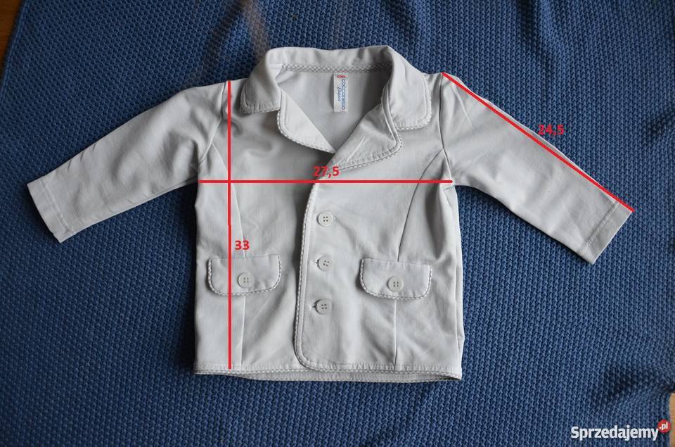 Garnitur Coccodrillo 74koszula chrzest ślub Coccodrillo dolnośląskie Wrocław