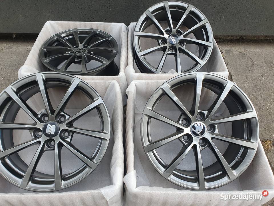 81 Alufelgi 17 Audi A4 B8 A6 C7 A5 A7 75J ET36 Samochodowe Bąków sprzedam