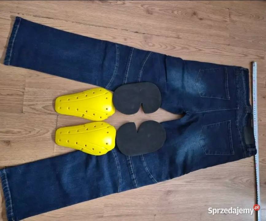 Spodnie motocyklowe jeansowe rozmiary S do 4XL lubelskie Łuków