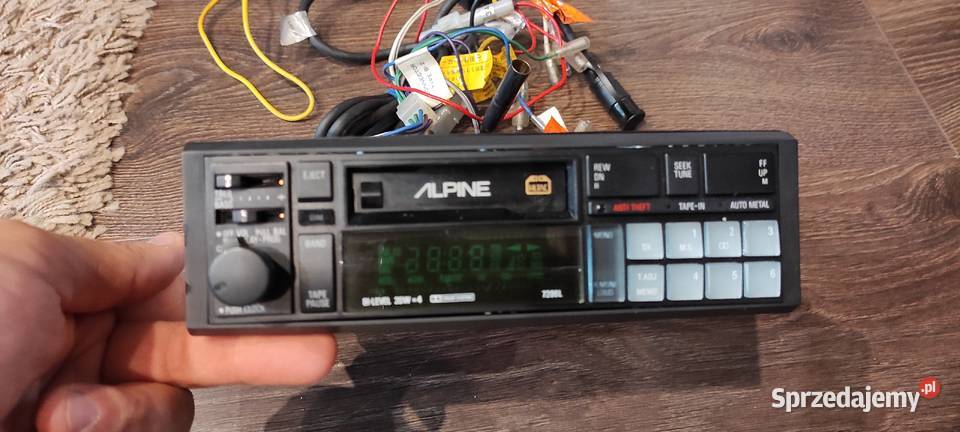 Radio samochodowe Vintage Alpina 7286l Alpine śląskie Jaworzno