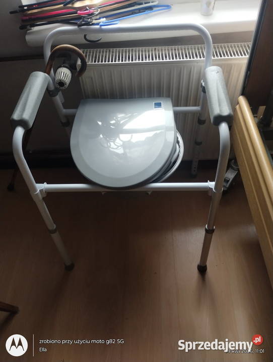 Składane krzesło toaletowe bariatryczne Warszawa