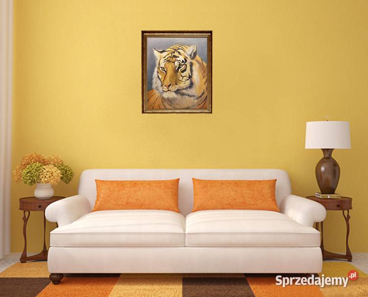 Obraz olejny Tygrys Lublin