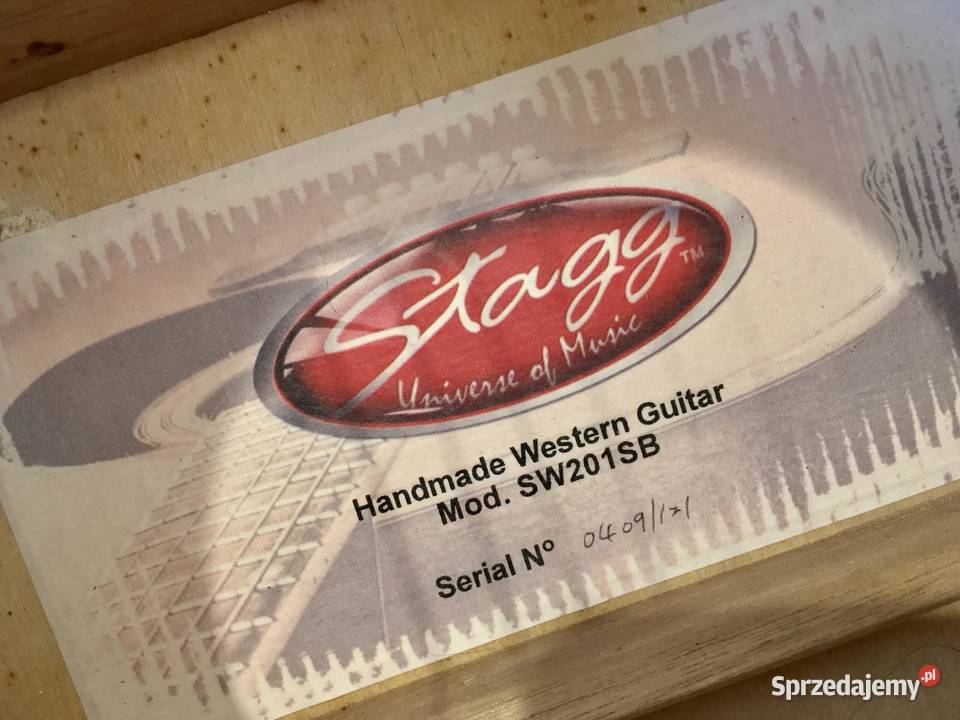 Stagg SW201SB gitara akustyczna dreadnought Warszawa