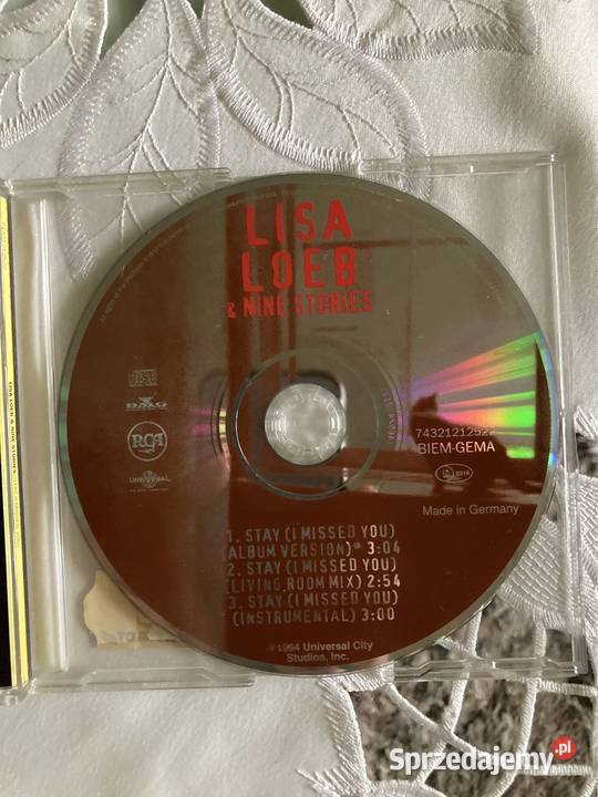 Płyta Cd Single Lisa Loeb Nine Stories Stay I Czerwionka-Leszczyny