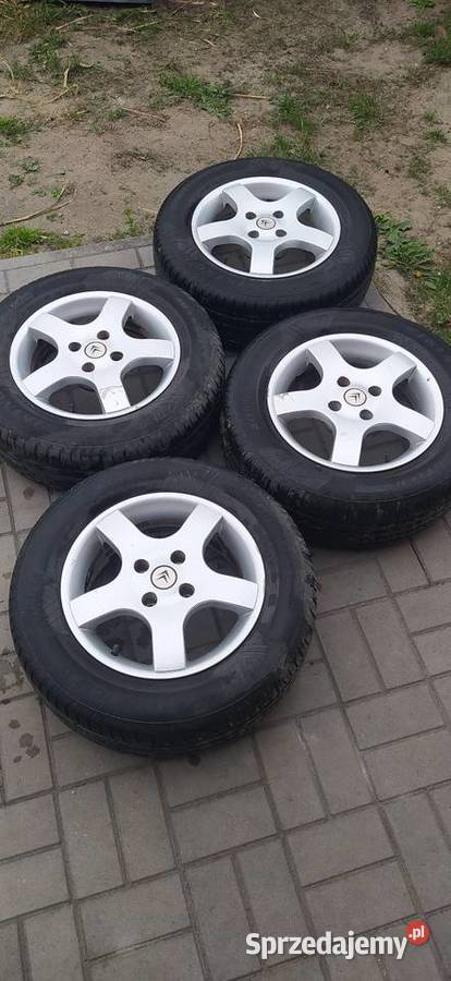 Alufelgi 4x108 15 opony letnie Kozienice